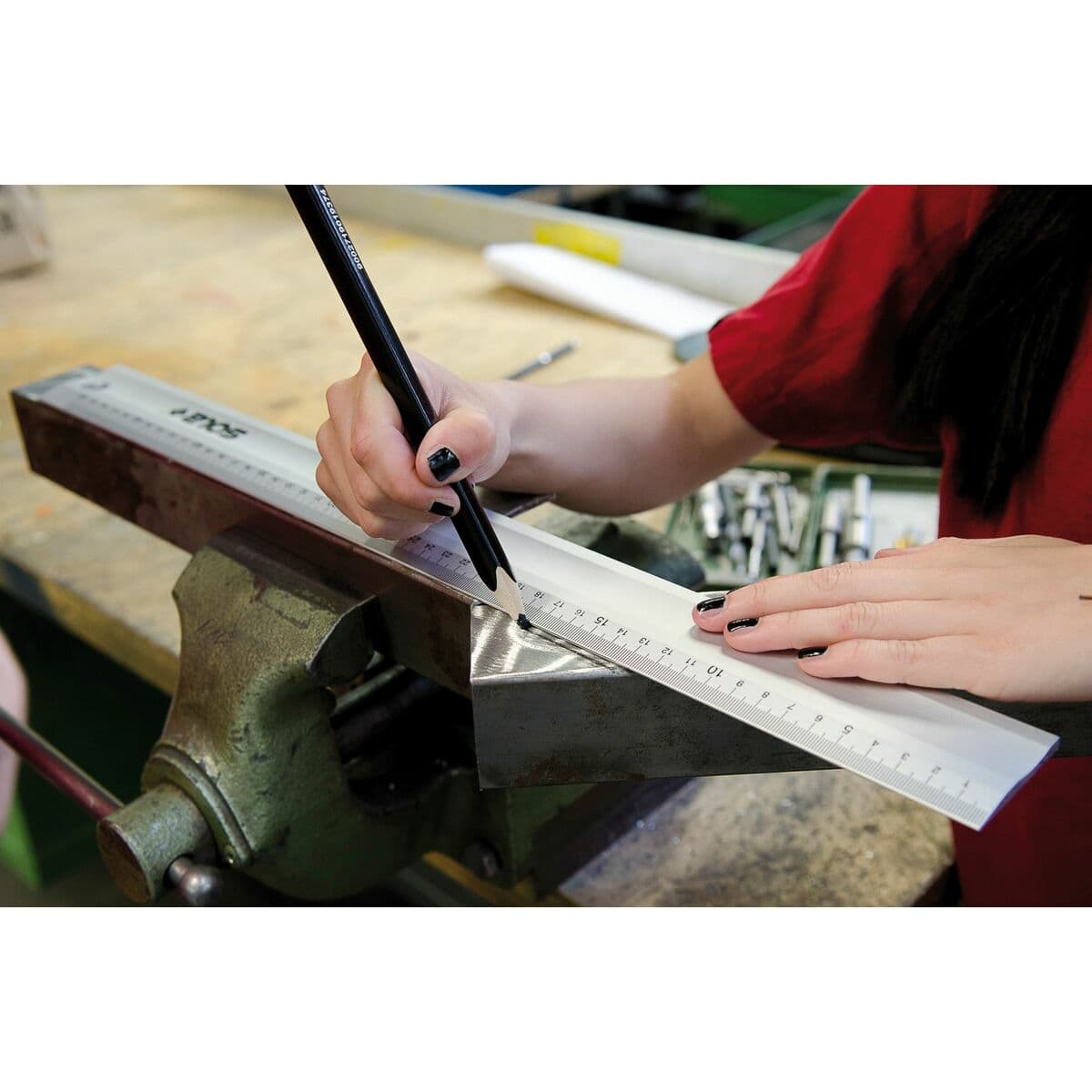 Viivoitin SOLA LAB Alumiini - Image 3