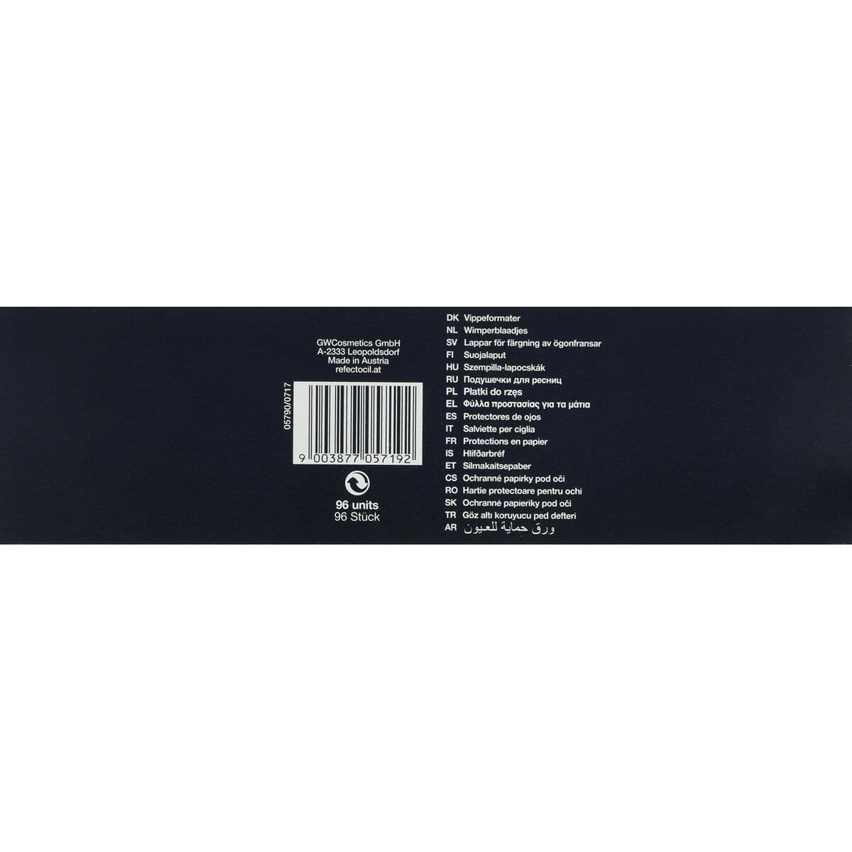 Eye protection papers RefectoCil Regular (96 Units) - Image 3