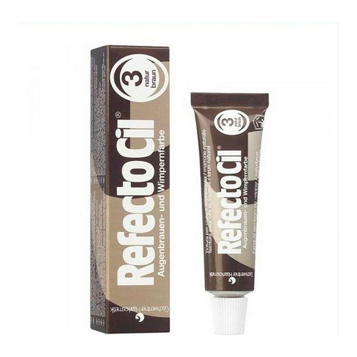 Wimperverf RefectoCil Eyelash And Eyebrow Tint Nº 3 Nº 3-Brown 15 ml - Image 2
