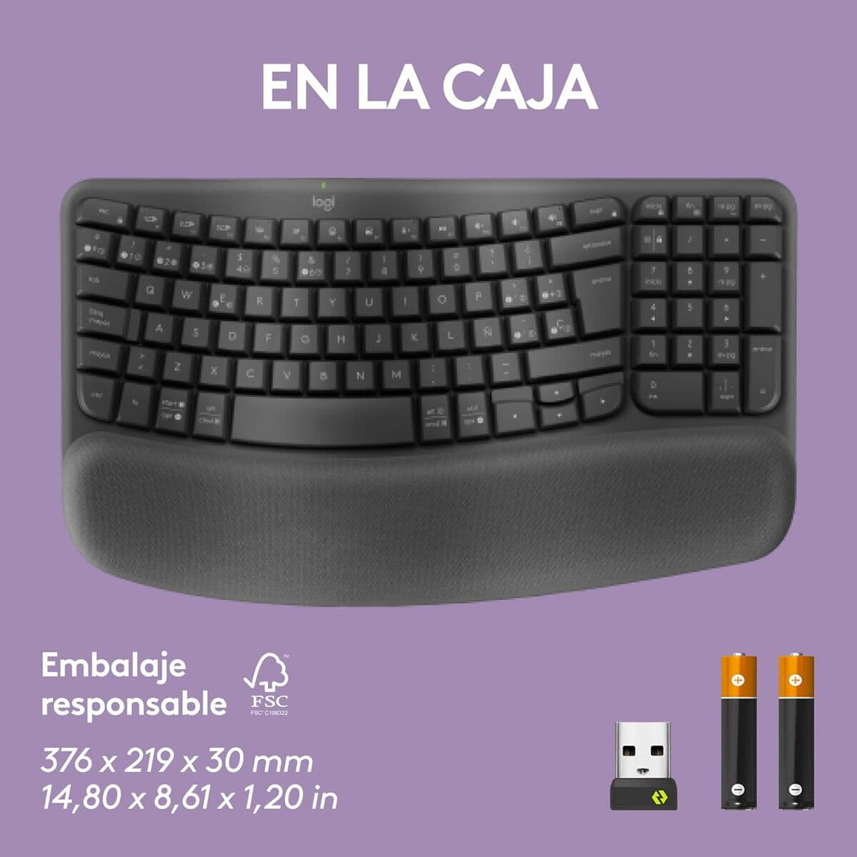 Clavier Logitech 920-012296 Graphite Espagnol QWERTY - Image 19