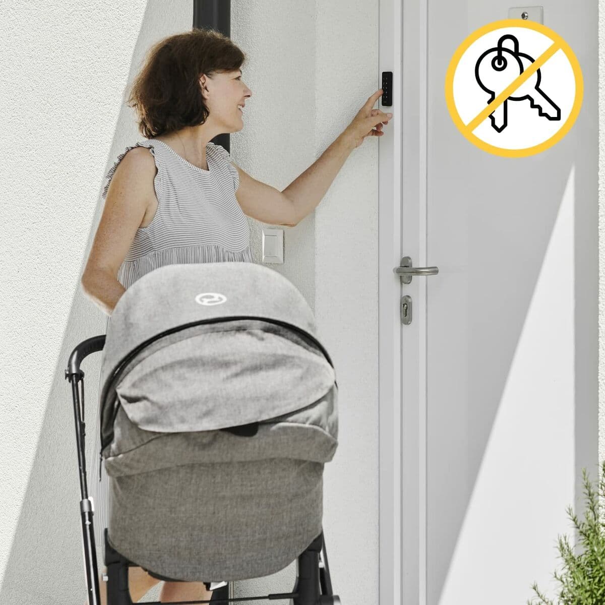 Zamek na klucz Nuki   Prostokątny - Image 4