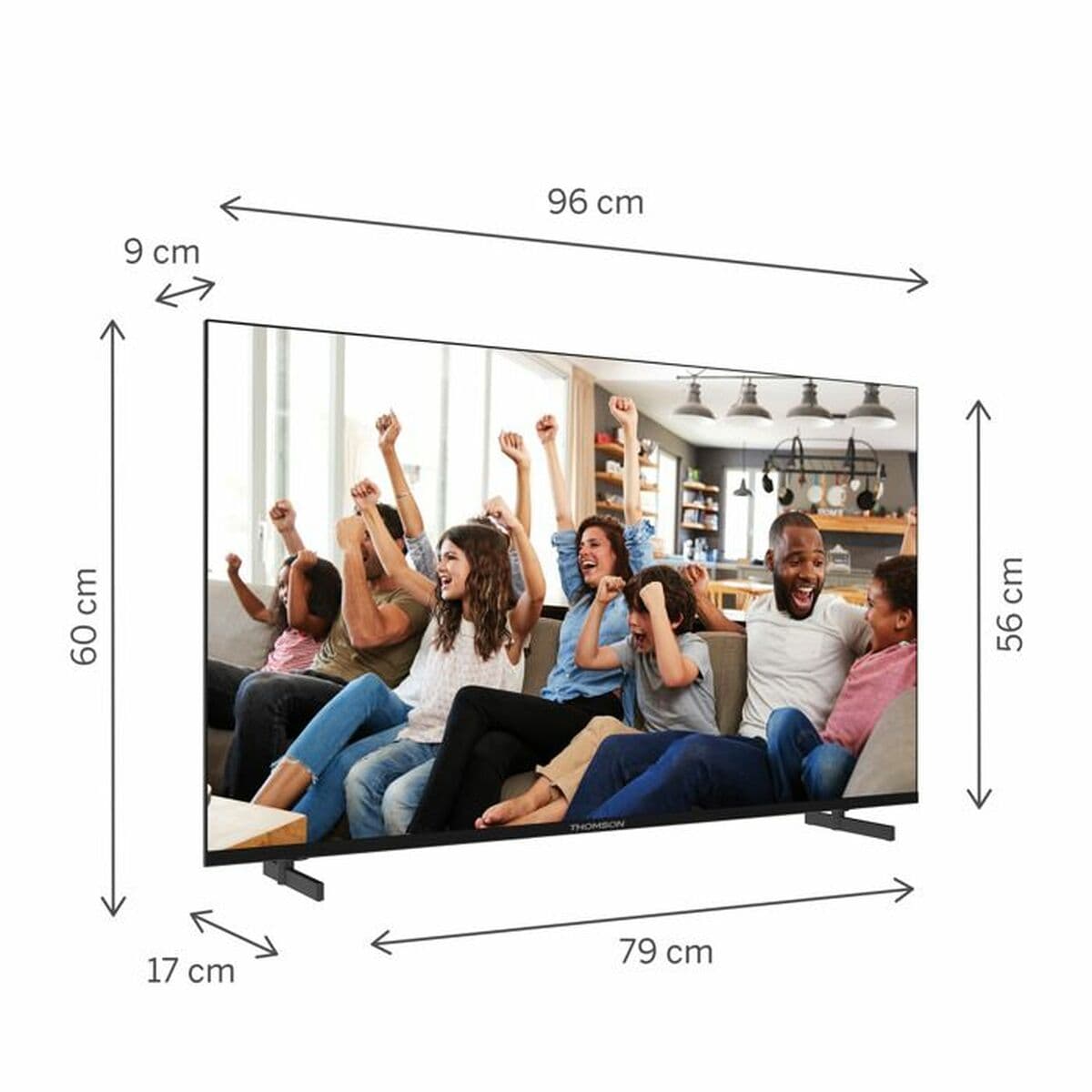 TV intelligente Thomson 43UG4S14 UHD 4K LED 43" - Image 2
