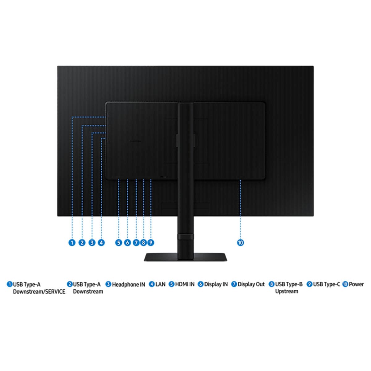 Monitorius žaidimams Samsung LS32D600UAUXEN Quad HD 32" 100 Hz - Image 3