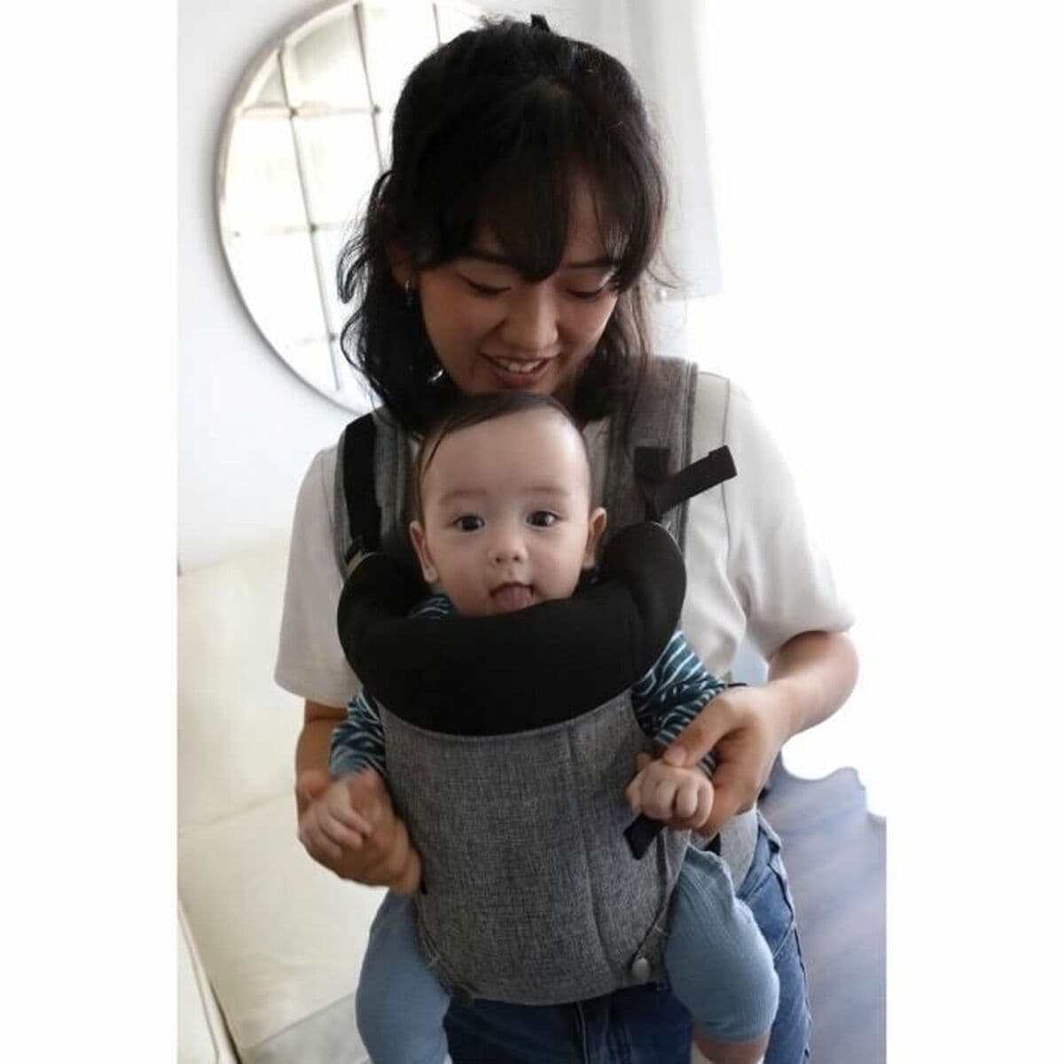 Mochila Portabebé Dreambaby 3-1 Journey Adjustable Baby Carrier Gris 15 kg - Image 2