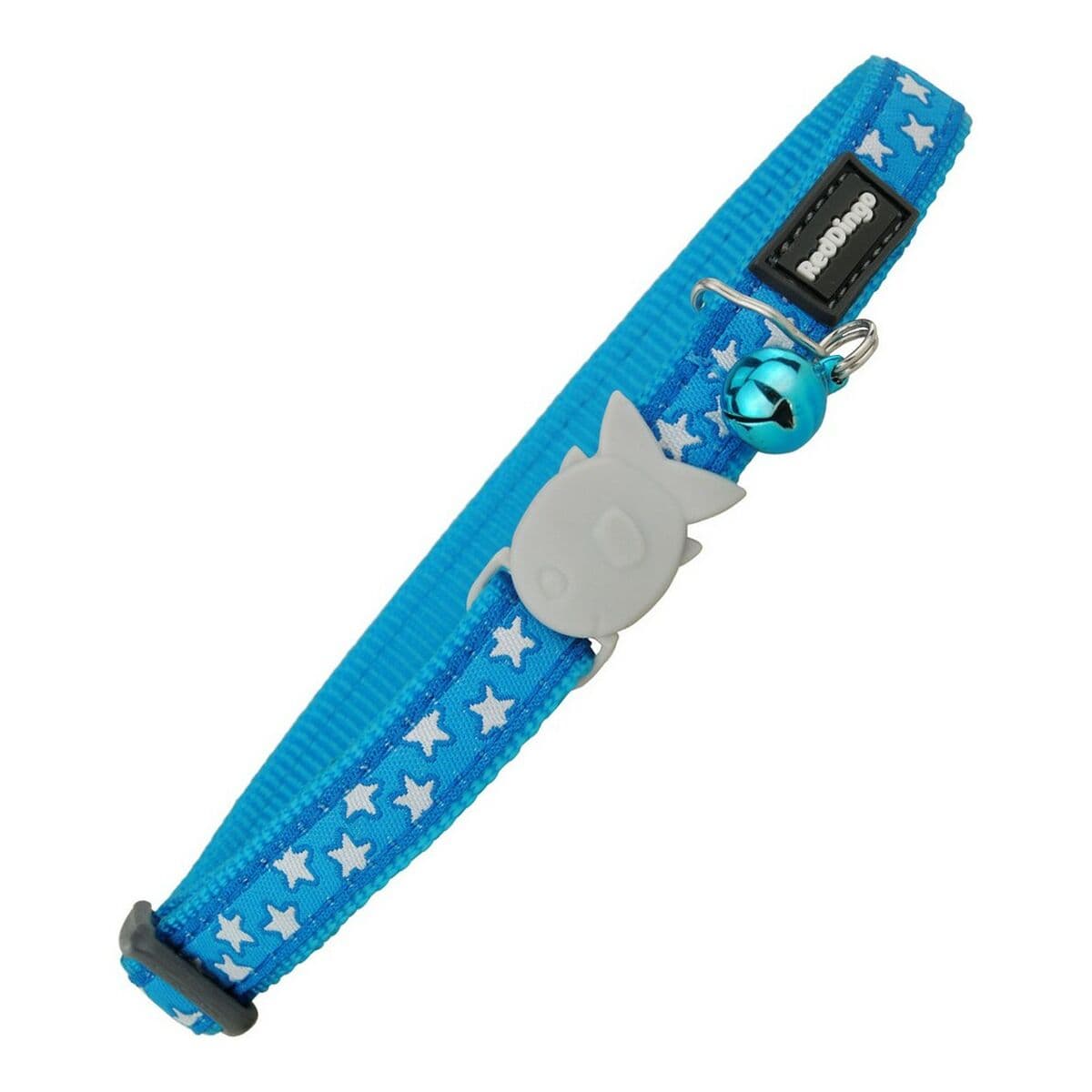 Obojek pro kočky Red Dingo Style Modrý 20-32 cm