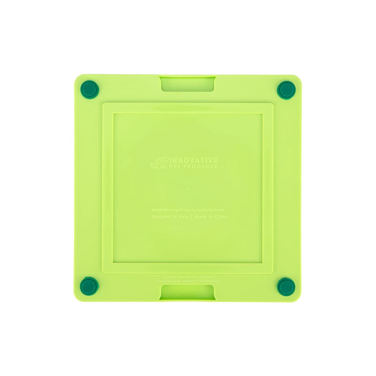 Šunų maisto indas Lickimat Žalia polipropileno TPR - Image 4