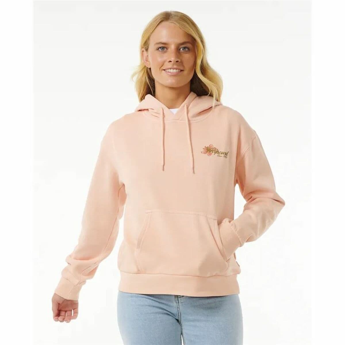 Damen Sweater mit Kapuze Rip Curl Wild Bloom Gelb - Image 2