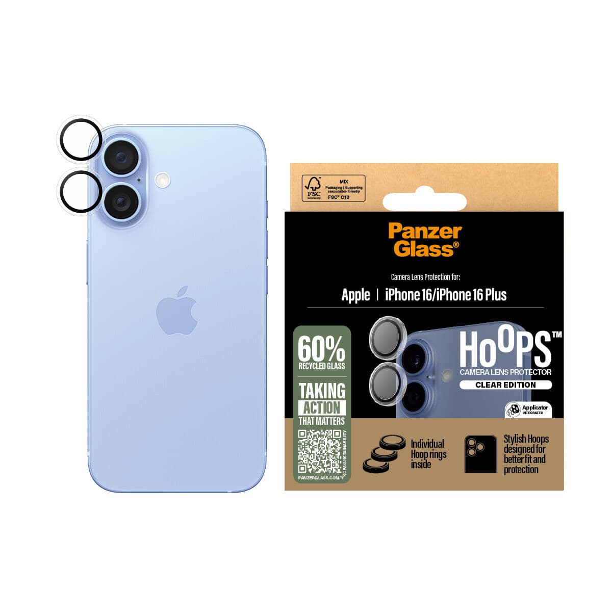 Protector de Pantalla para Móvil Panzer Glass 1285 Apple - Image 2