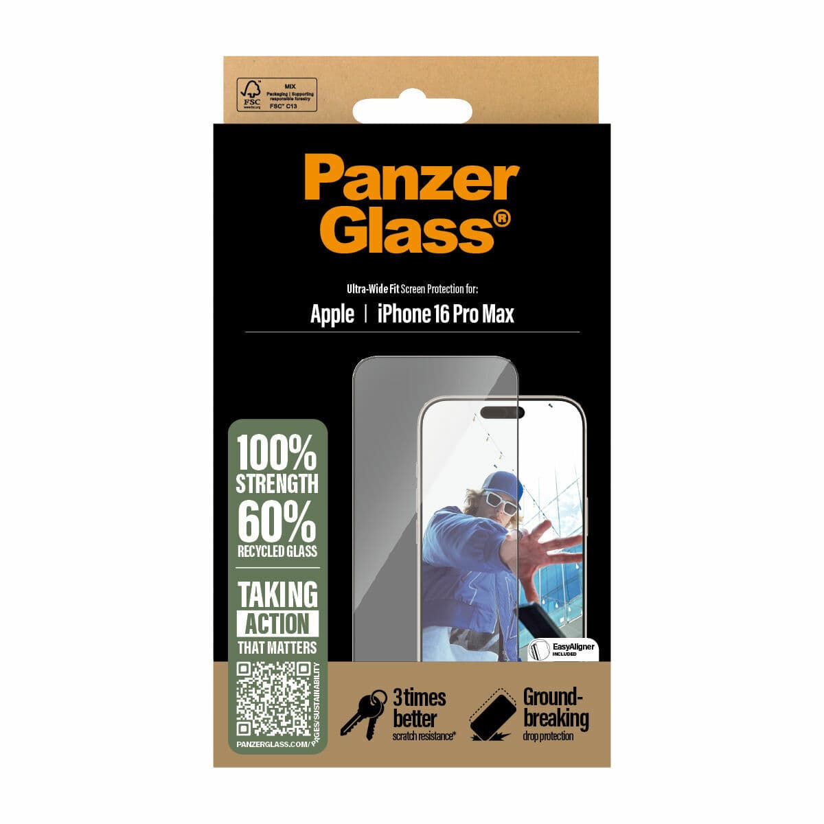 Membrană de Protecție pentru Ecran Panzer Glass 2864 Apple - Image 2