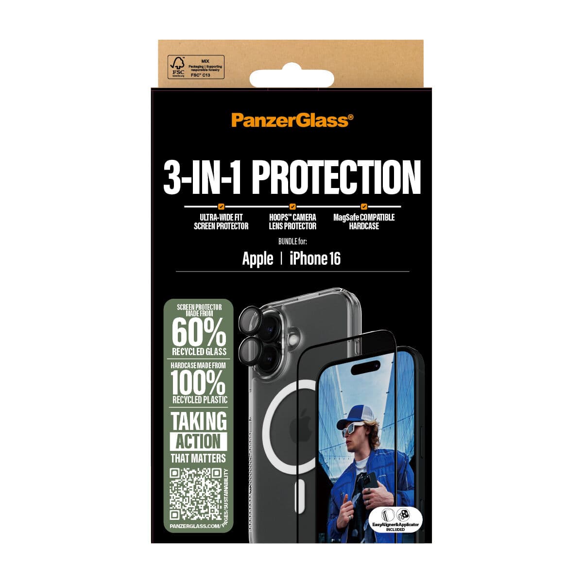 Protection pour téléphone portable Panzer Glass B1291+2861+1283 - Image 2
