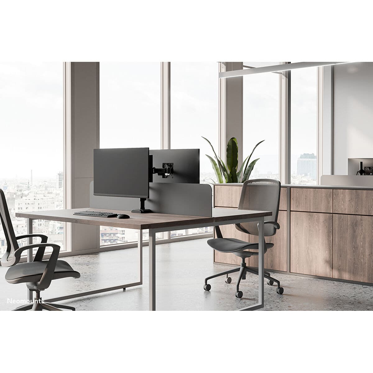 Support de table d'écran Neomounts DS60-600BL1 10" 32" - Image 14