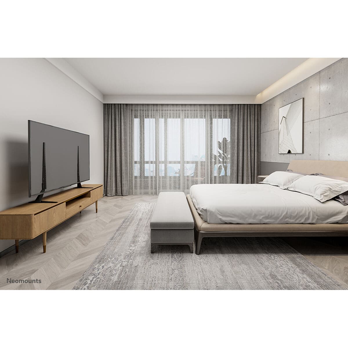 Suport de Masă pentru Ecran Neomounts DS45-430BL19 75" - Image 10