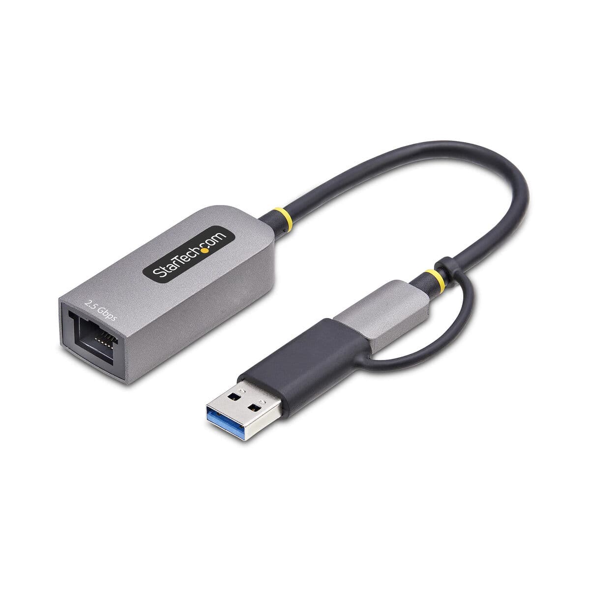 Cable USB Startech U2GA-USB-C-ETHERNET Gris - Image 2