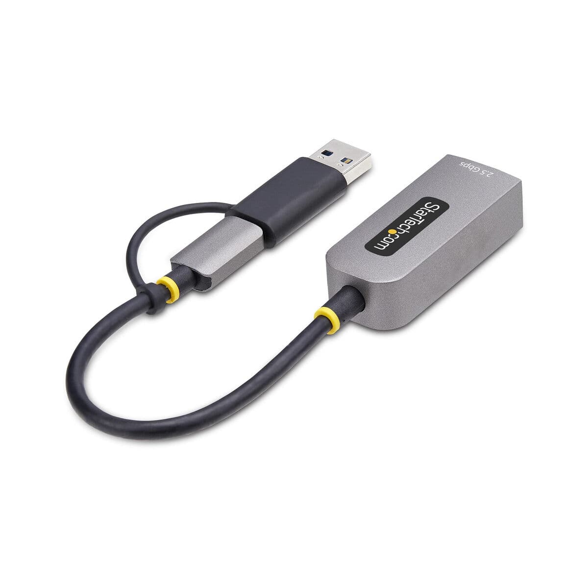 Cable USB Startech U2GA-USB-C-ETHERNET Gris - Image 3