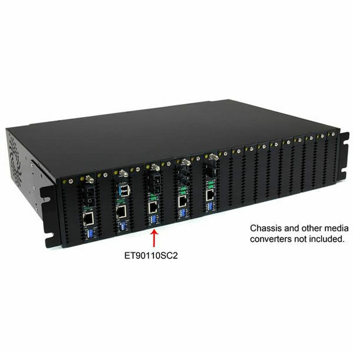 Multimode Mediakonverterare Startech ET90110SC2 Svart - Image 4