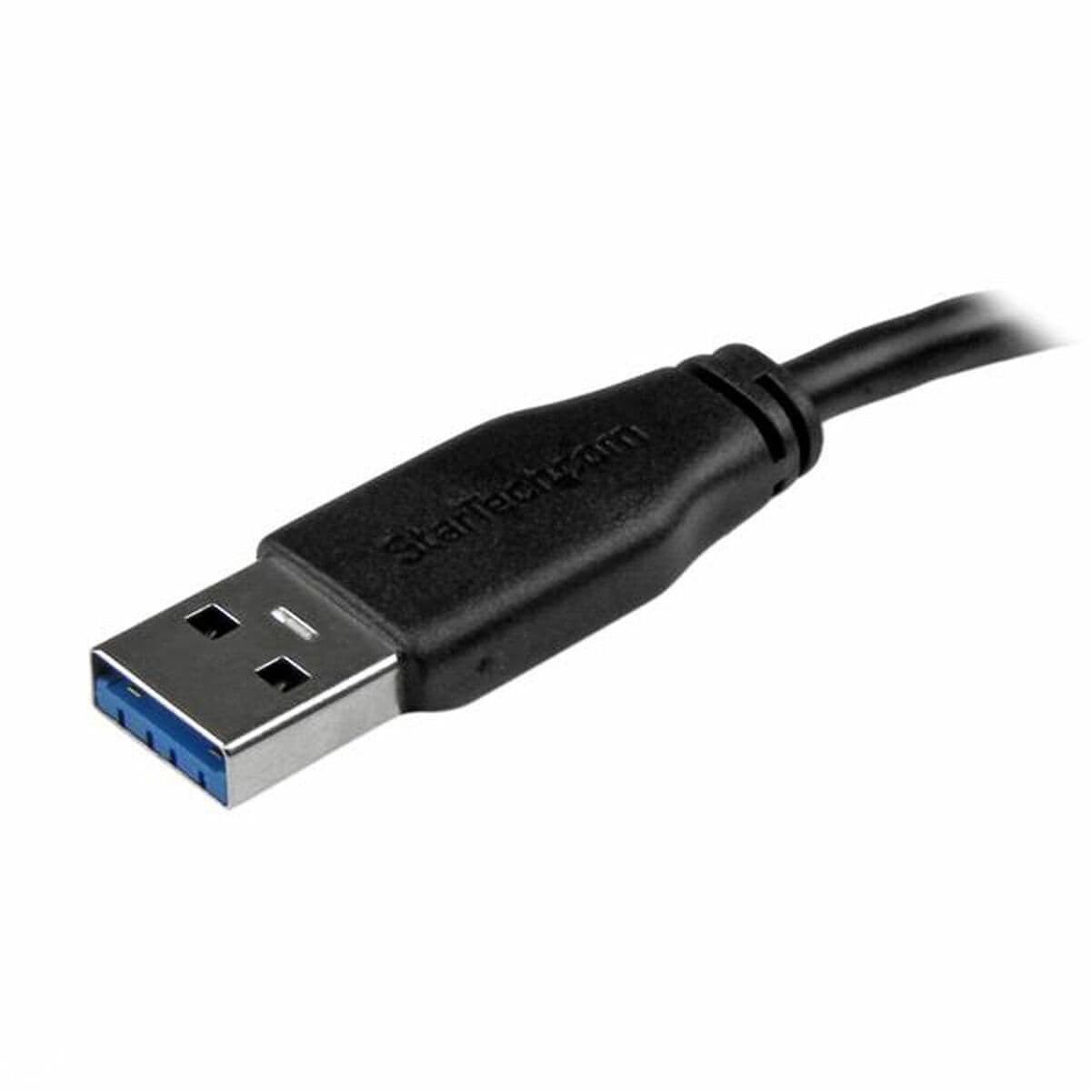 Câble USB vers Micro USB Startech USB3AUB15CMS         Noir - Image 2