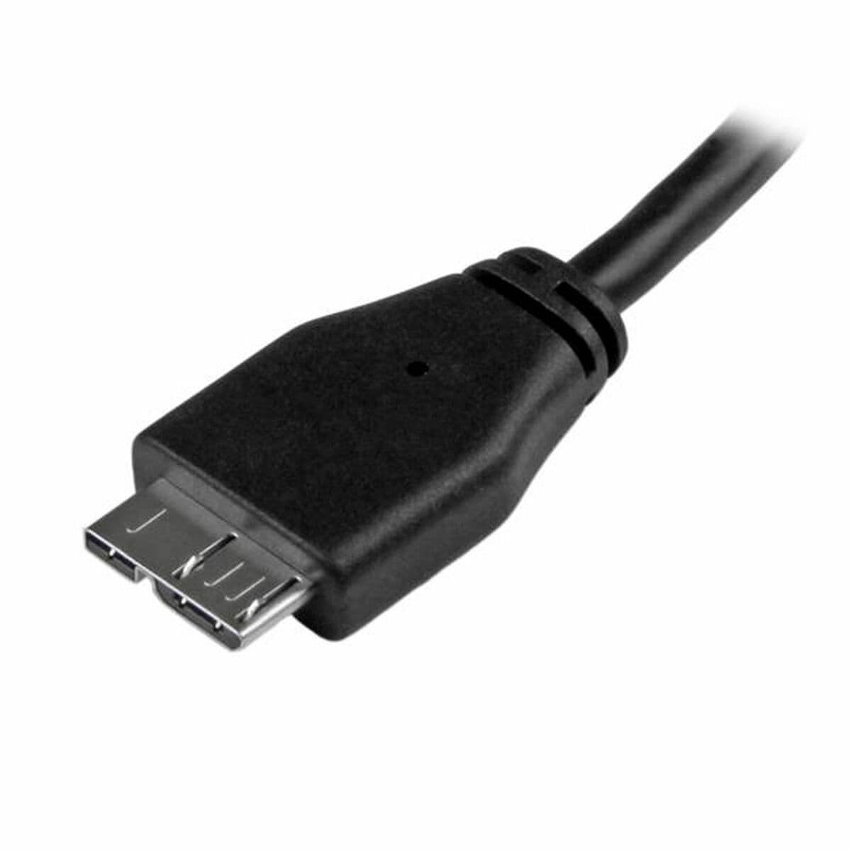 Câble USB vers Micro USB Startech USB3AUB15CMS         Noir - Image 3