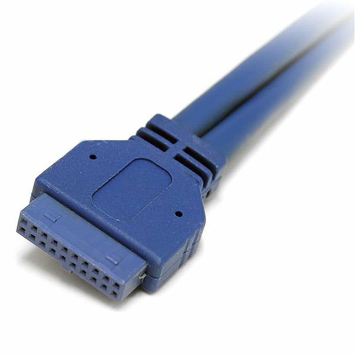 Cabo USB Startech USB3SPLATE           IDC Azul - Image 2