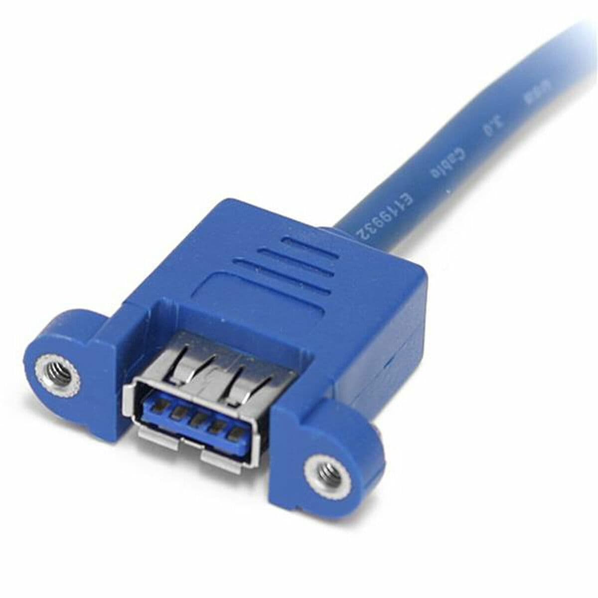 Cabo USB Startech USB3SPNLAFHD         IDC USB A Azul - Image 2