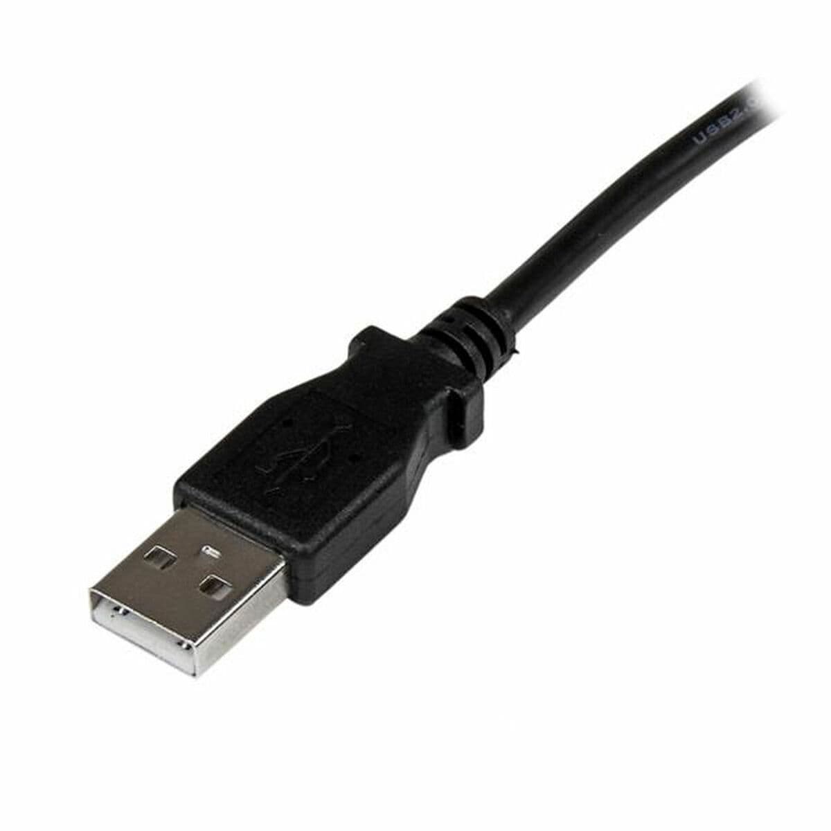 Câble USB A vers USB B Startech USBAB2MR Noir - Image 3