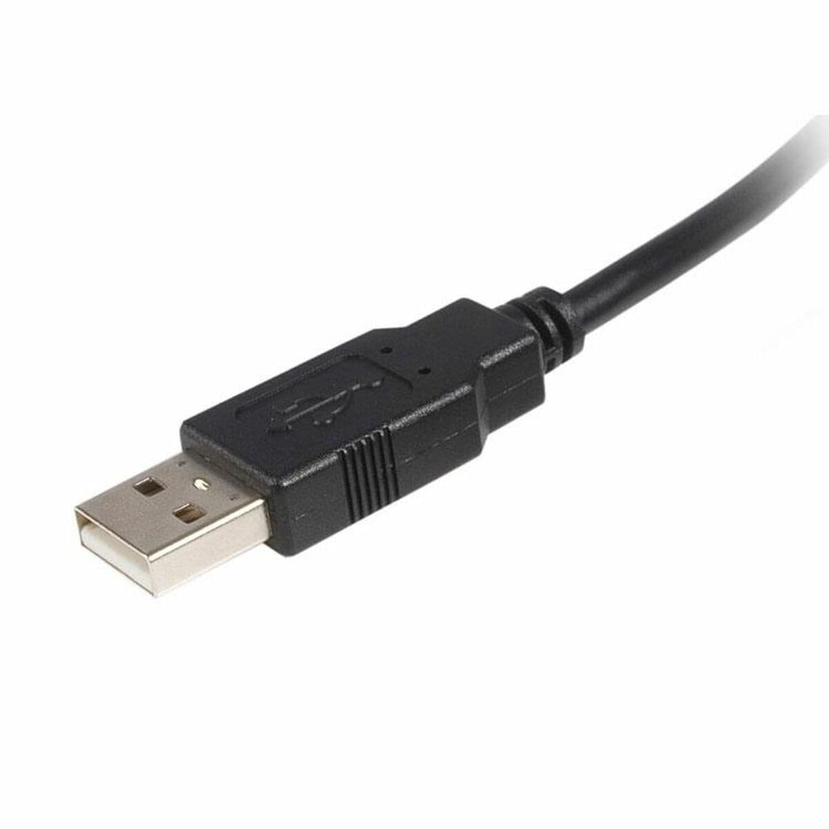 USB A - USB B Kábel Startech USB2HAB1M            Fekete - Image 3