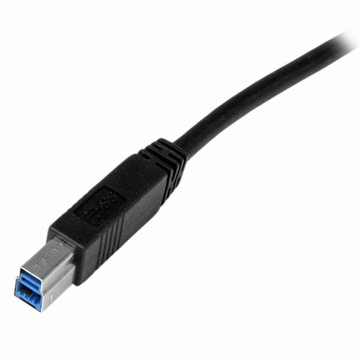 Câble USB A vers USB B Startech USB3CAB2M            Noir - Image 2