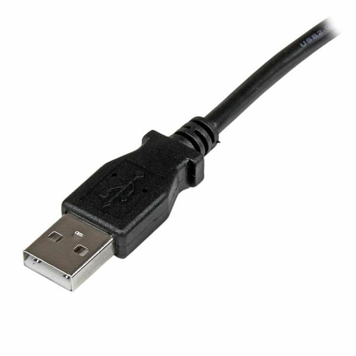 Câble USB A vers USB B Startech USBAB2ML             Noir - Image 3