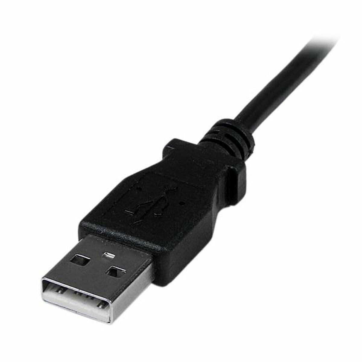 USB-kabel till mikro-USB Startech USBAMB2MD            Svart - Image 2