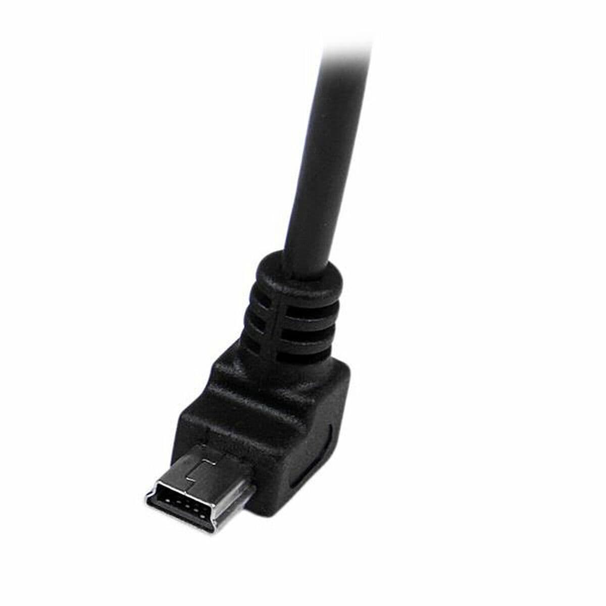 USB-kabel till mikro-USB Startech USBAMB2MD            Svart - Image 3