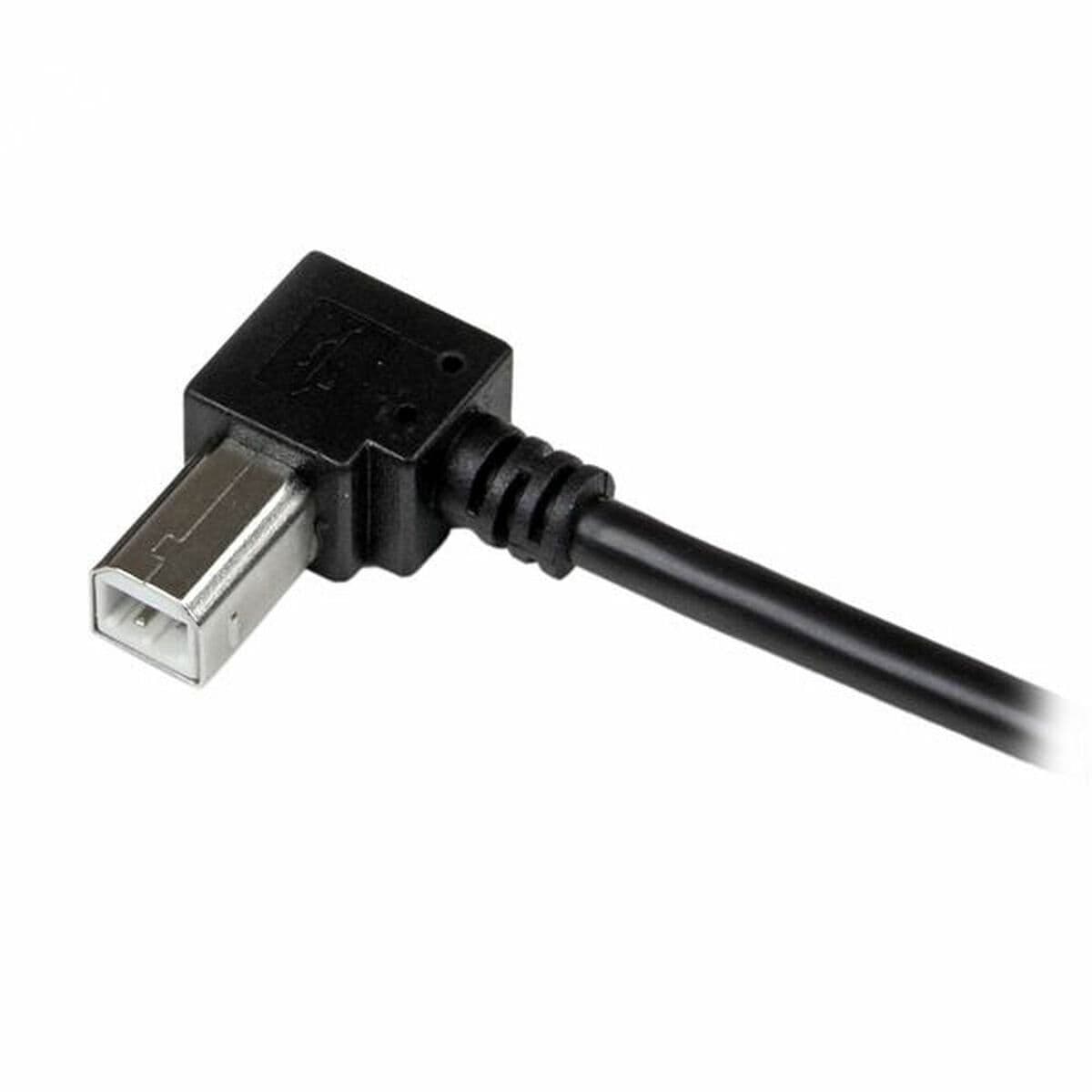 Câble USB A vers USB B Startech USBAB1MR             Noir - Image 3