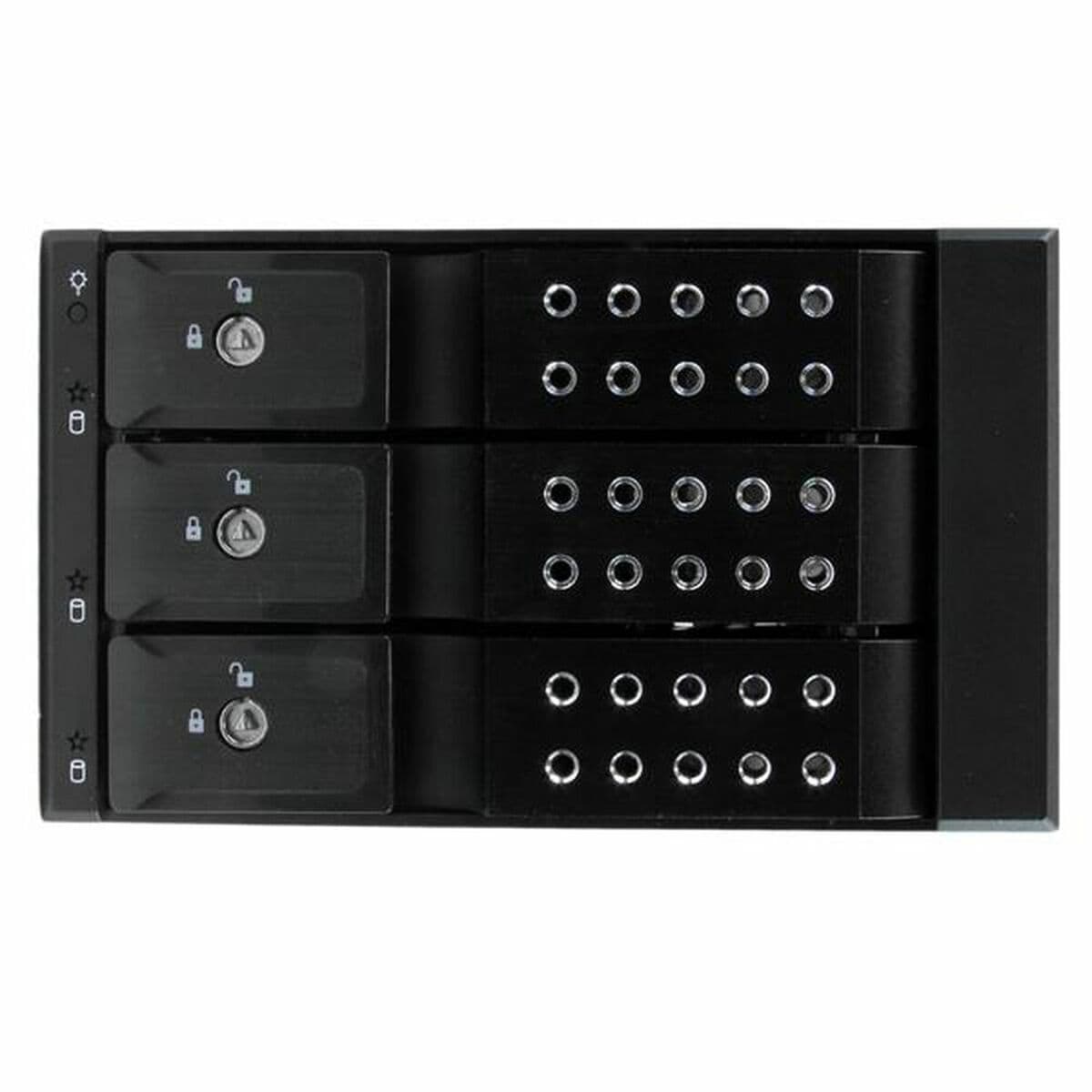 Rack Startech HSB3SATSASBA Crna 3,5" Prijenosno - Image 3