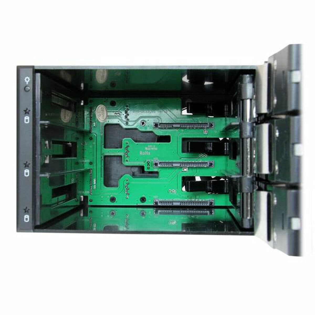 Rack Startech HSB3SATSASBA Crna 3,5" Prijenosno - Image 5