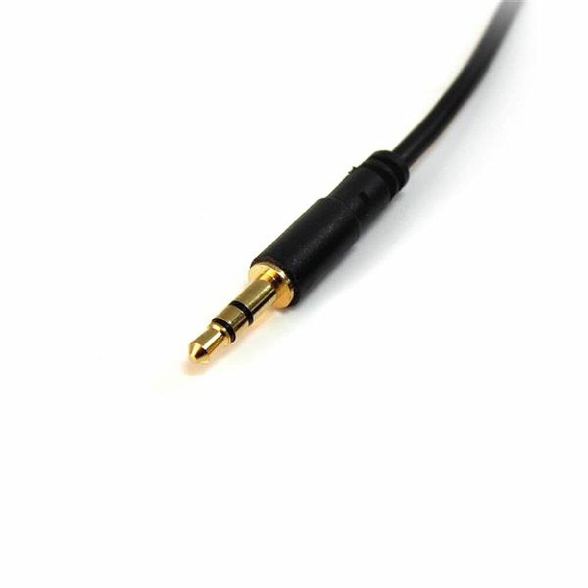 Kabel Jack Startech MU10MMS Czarny 3 m - Image 2