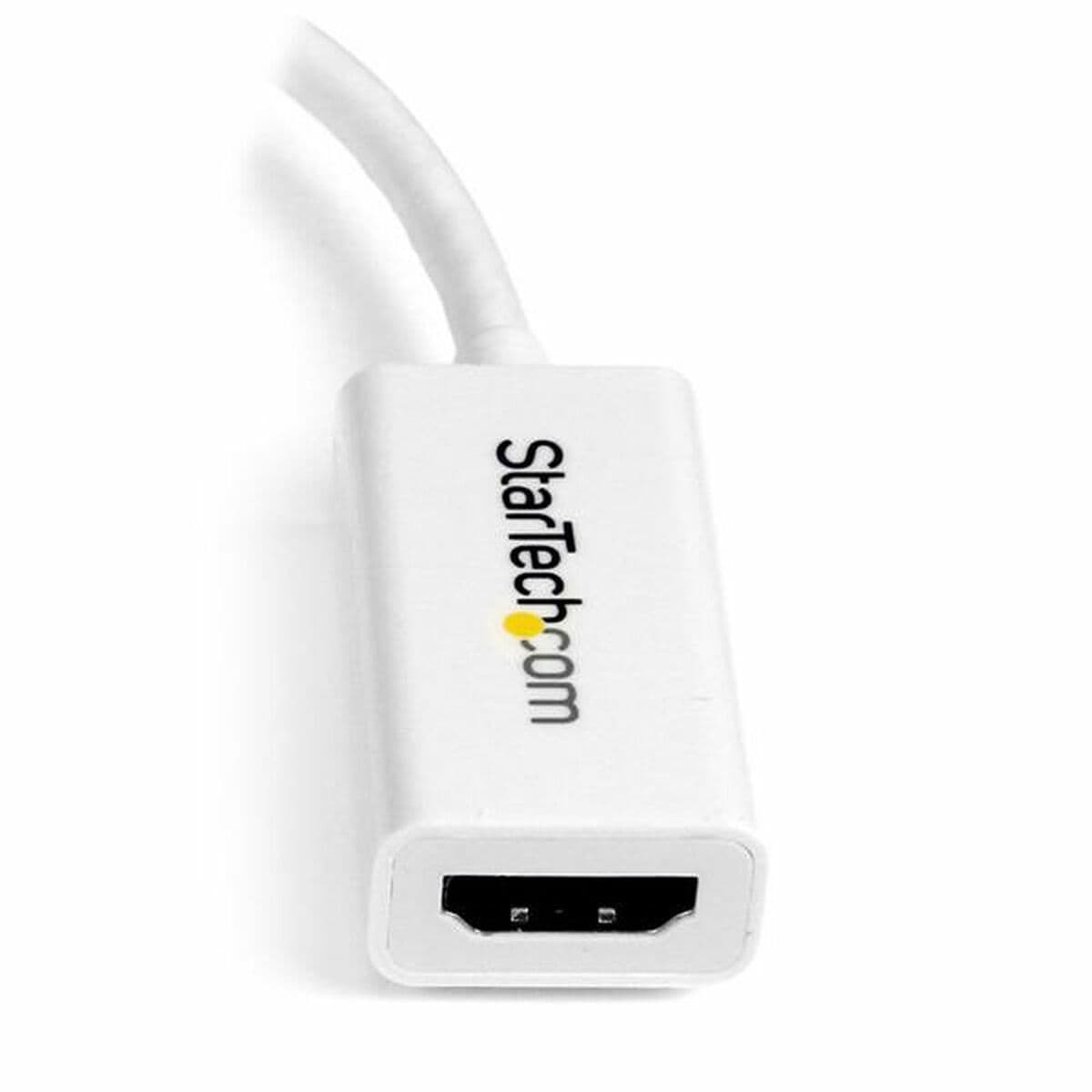 Adaptador HDMI Startech MDP2HD4KSW 150 cm Blanco - Image 3