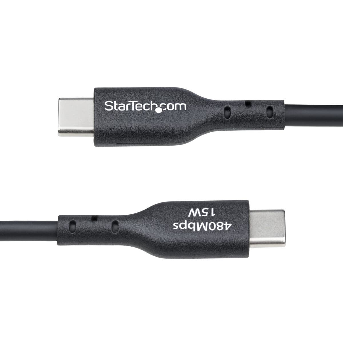 Câble USB Startech USB2AC2MNC Noir 2 m - Image 5