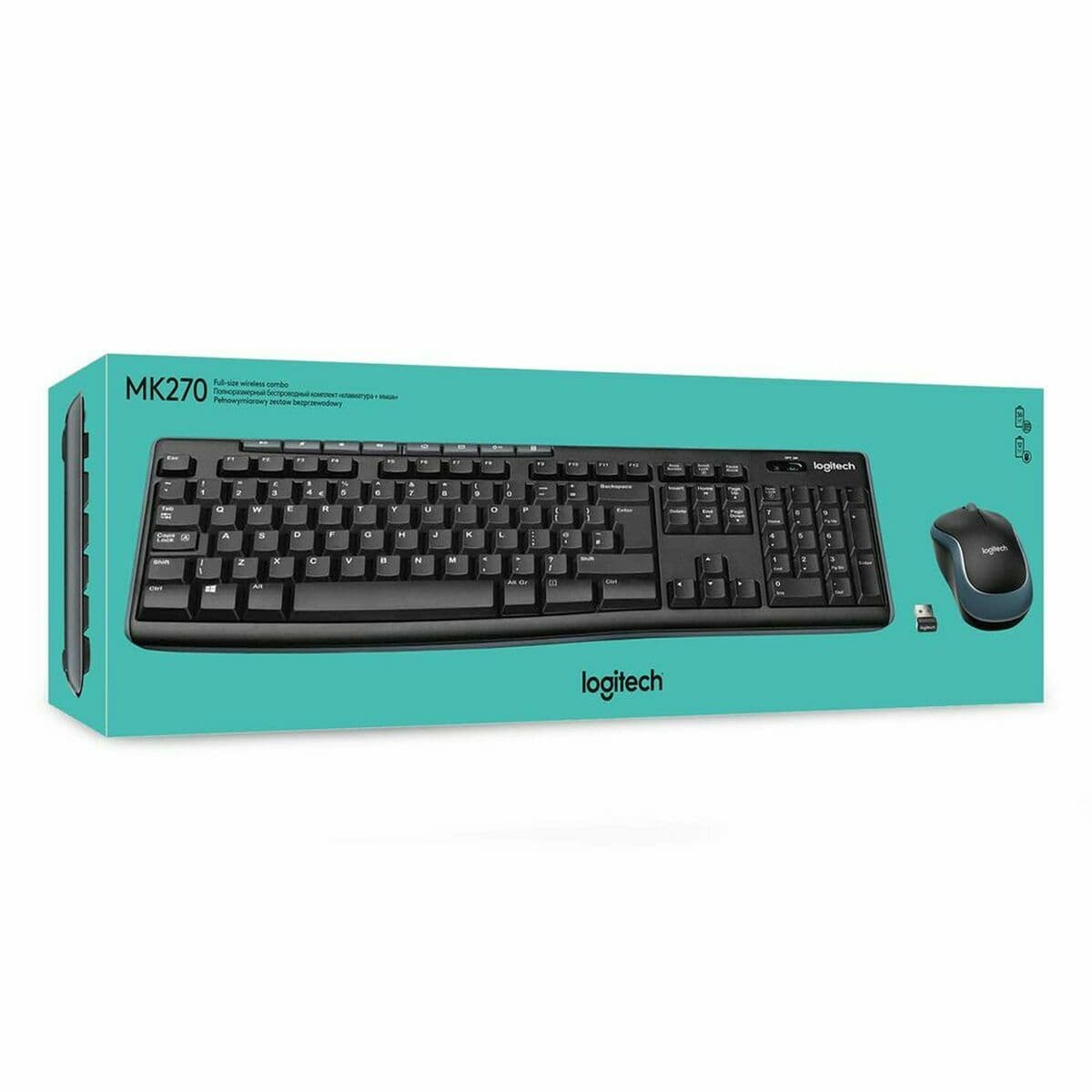 clavier et souris Logitech 920-003748 Noir Français AZERTY - Image 3