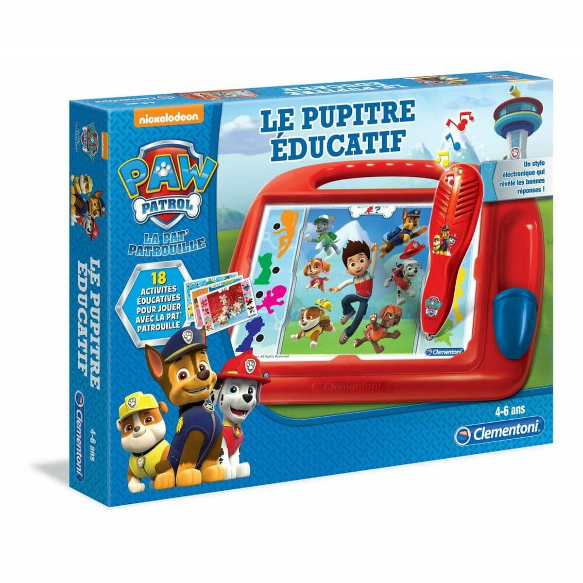 Set de Juegos de Habilidad Clementoni Educational Desk Pat Patrouille