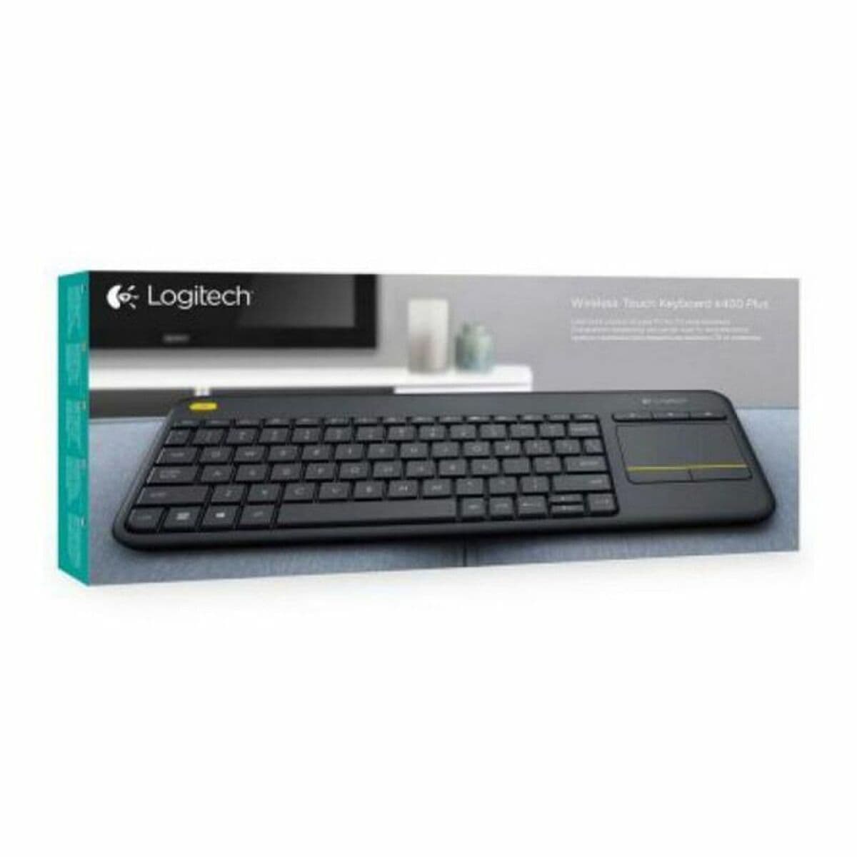 Tastatur Logitech K400 Plus Schwarz Qwerty Spanisch - Image 2