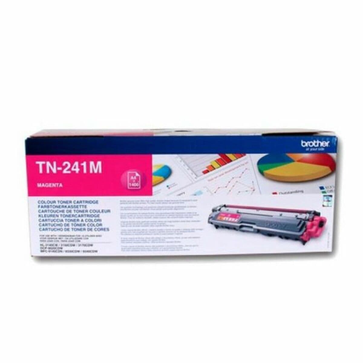 Original Toner Brother TN241M Schwarz Magenta - Image 2