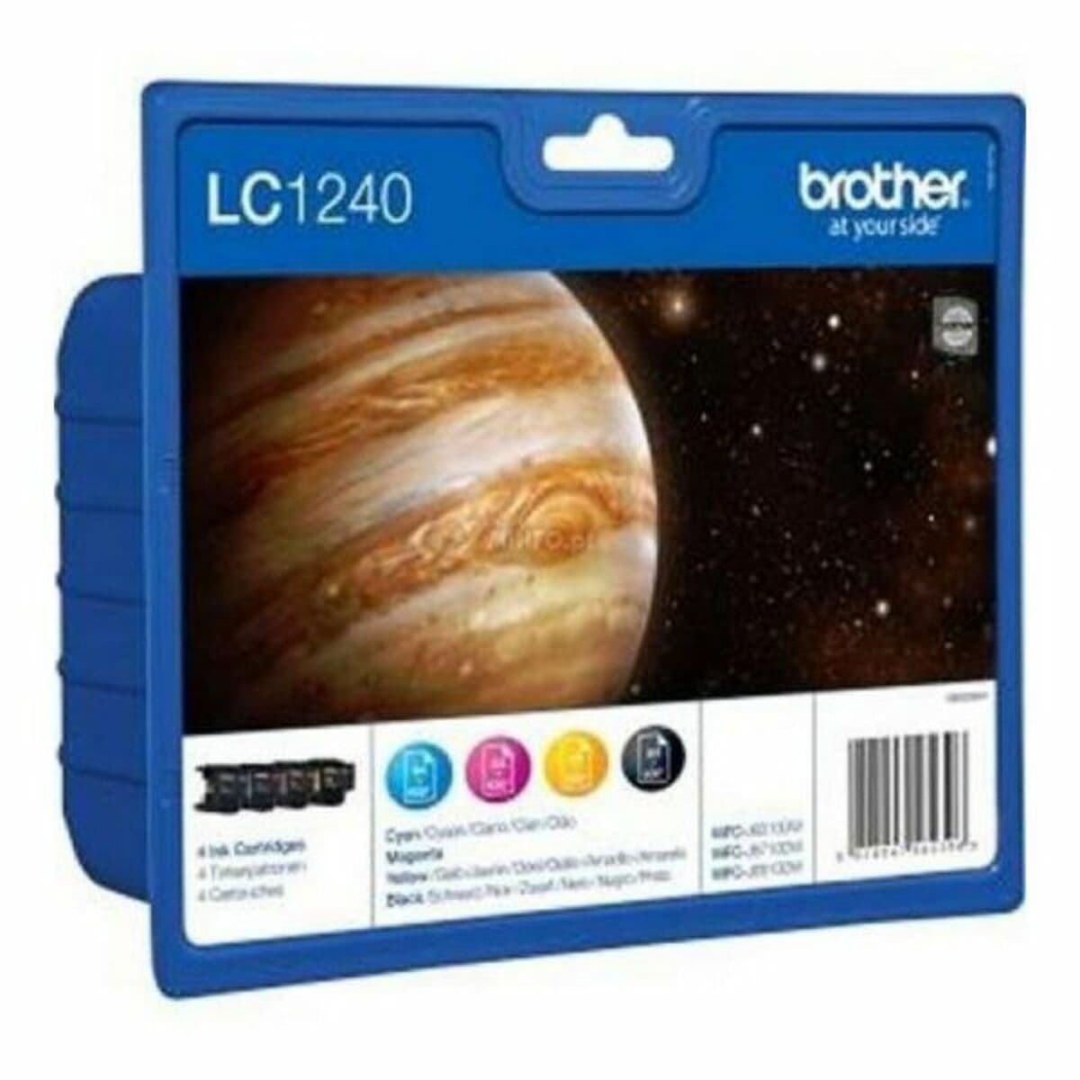 Cartucho de Tinta Original Brother AMAKIT578-BRLC1240VALBP Multicolor
