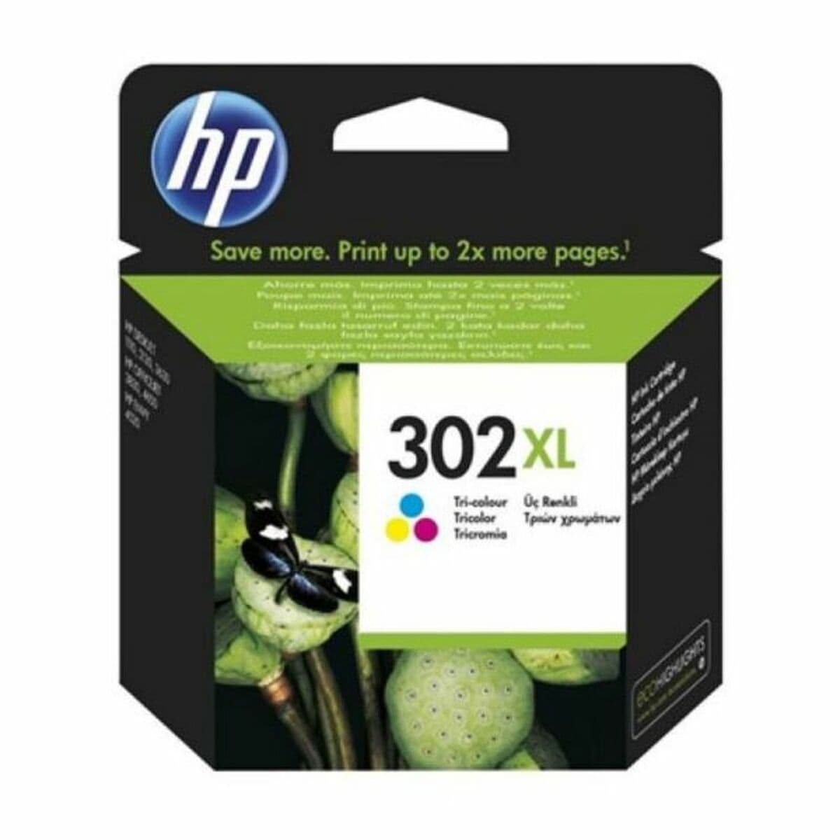 Cartouche d'Encre Compatible HP 302XL Cyan Magenta Jaune Cyan/Magenta/Jaune