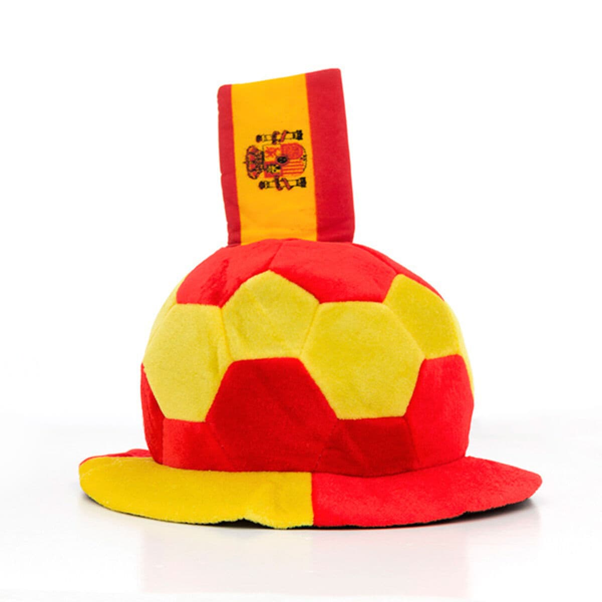 Gorro Balón de Fútbol con Bandera de España en Relieve Th3 Party - Image 2