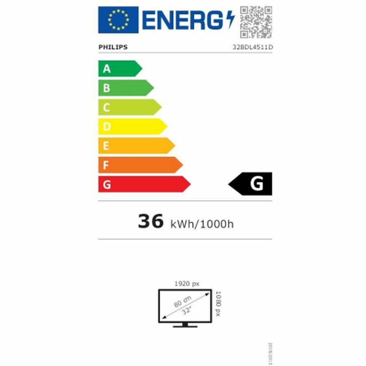Moniteur Videowall Philips 32BDL4511D/00 Full HD 32" - Image 4