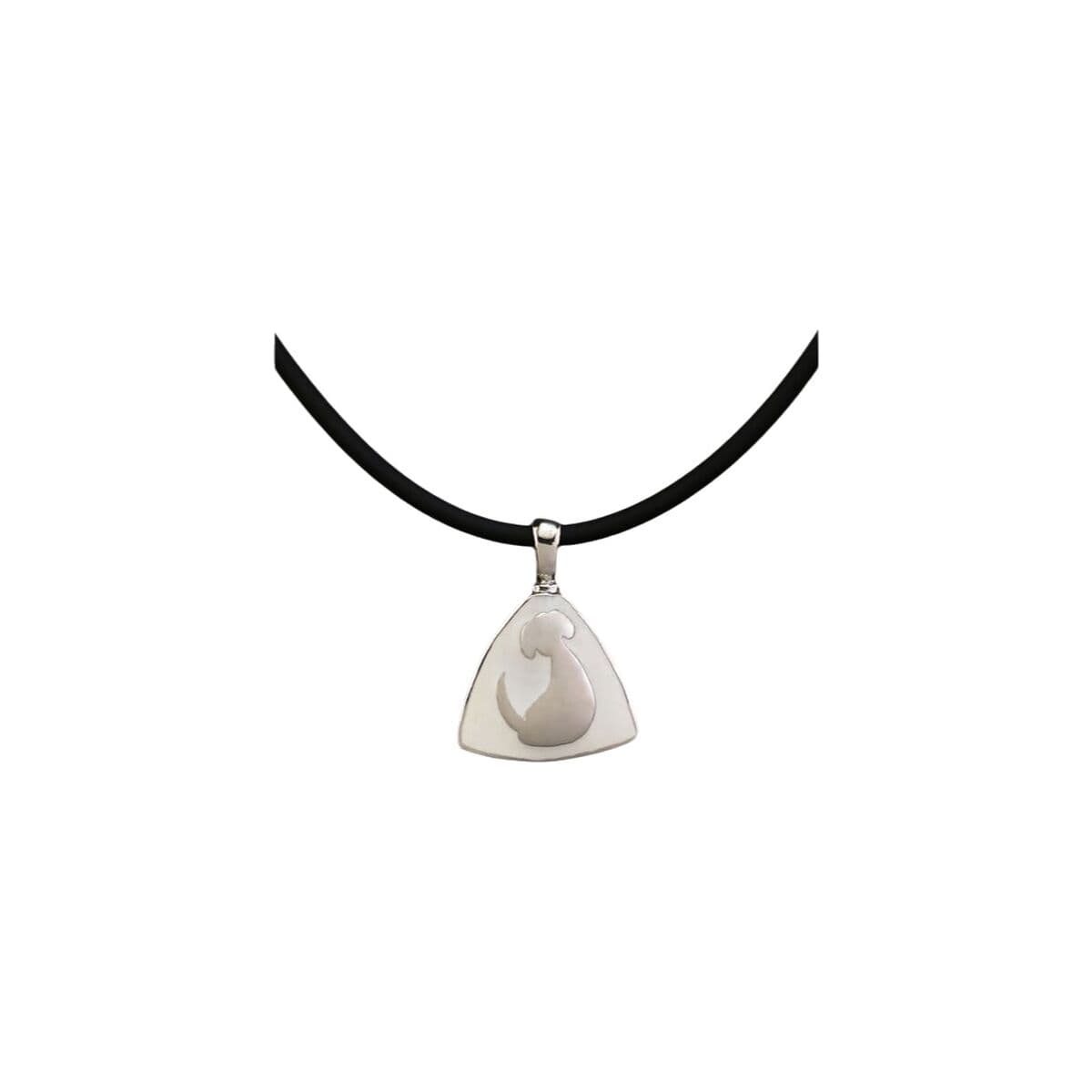 Ciondolo Donna Pet Zen 15 X 16 MM Argentato - Image 2