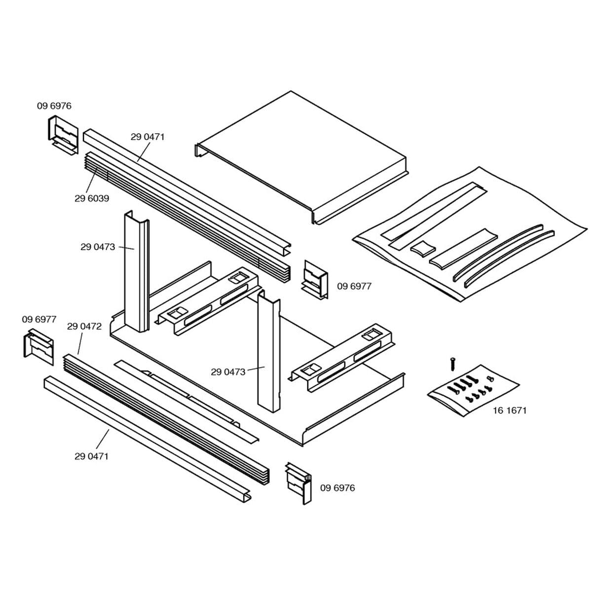 Cornice stampata Balay 3AW2006 I