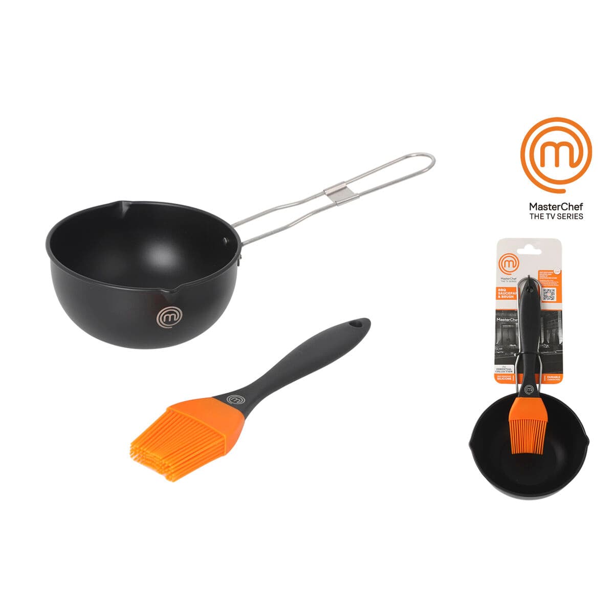 Set de Utensilios para Barbacoa MasterChef 11,5 X 6 cm Pincel (12 Unidades) - Image 2