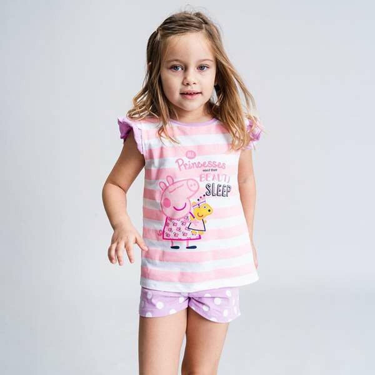 Pijama Infantil Peppa Pig Rosa - Image 4