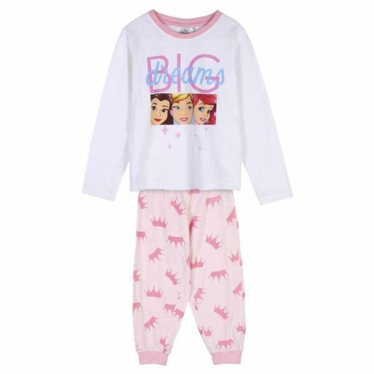 Pijama Infantil Disney Princess Blanco