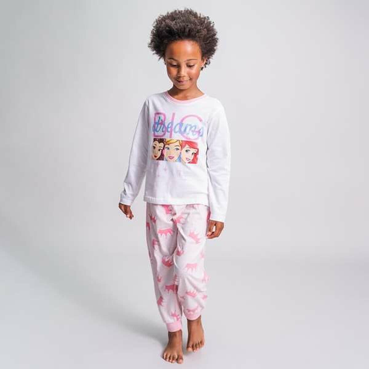 Pijama Infantil Disney Princess Blanco - Image 4