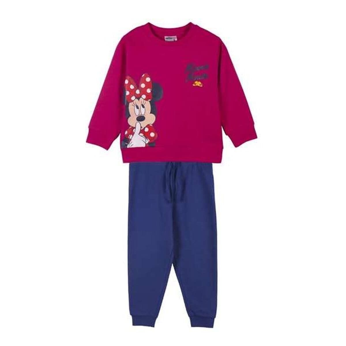 Chándal Infantil Minnie Mouse Fucsia 8 Años
